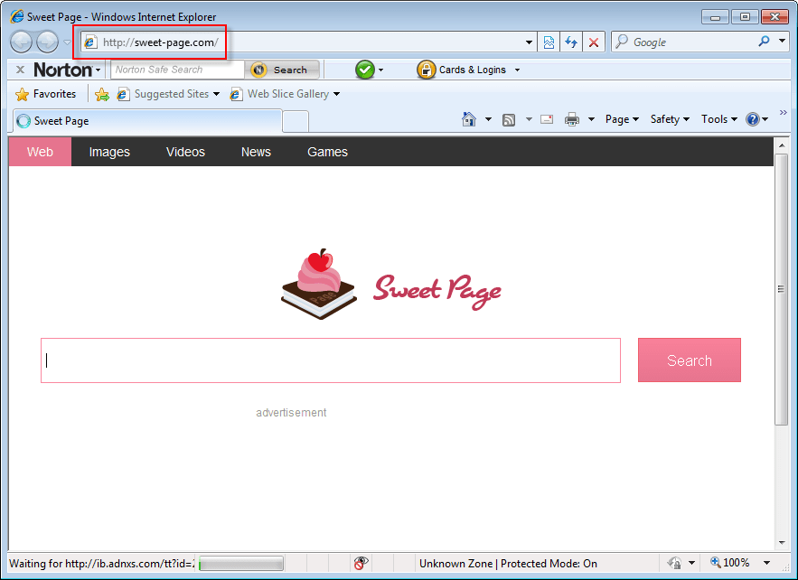 sweet-page.com-homepage-screentshot
