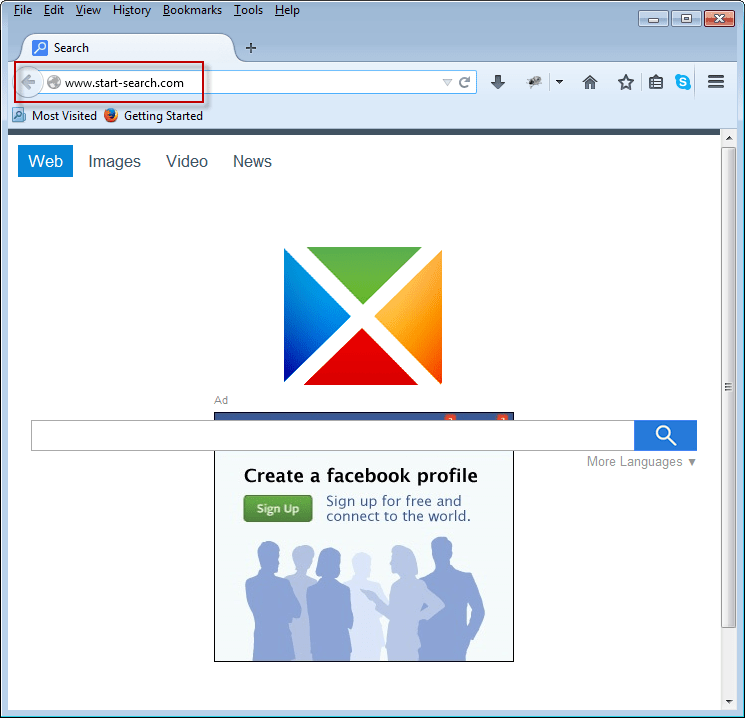 start-search.com-homepage-screenshot