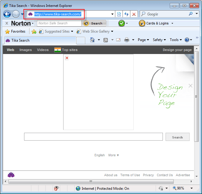 tika-Search-redirect-removal-screenshot