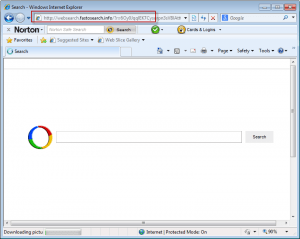 Websearch.fastosearch.info-homepage-screenshot