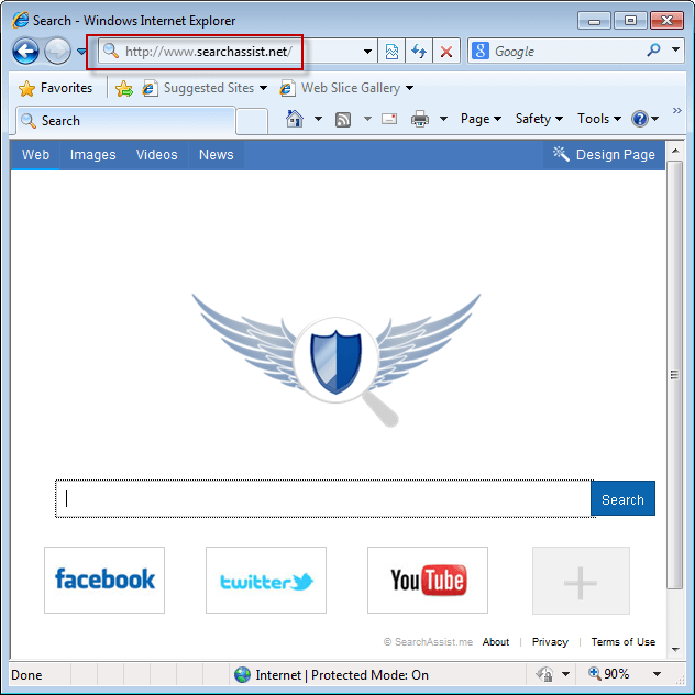 Searchassist.net-homepage-screenshot