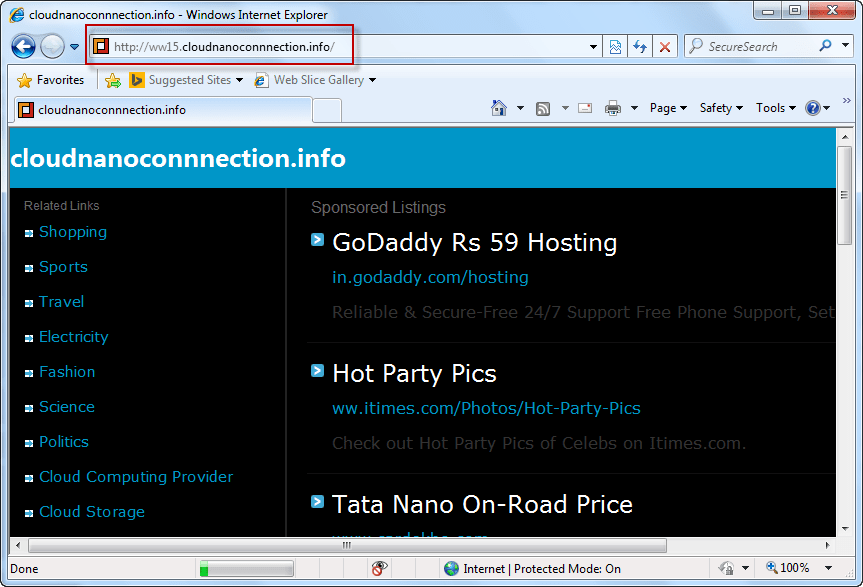Cloudnanoconnnection.info-Removal-guideline
