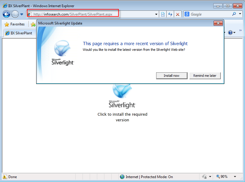 Infosearch.com Redirect virus screenshot1