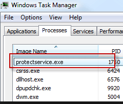 Protectservice.exe Process killer