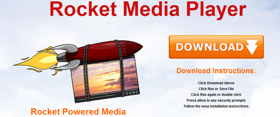 Rocket Media Player Plus Adware Removal