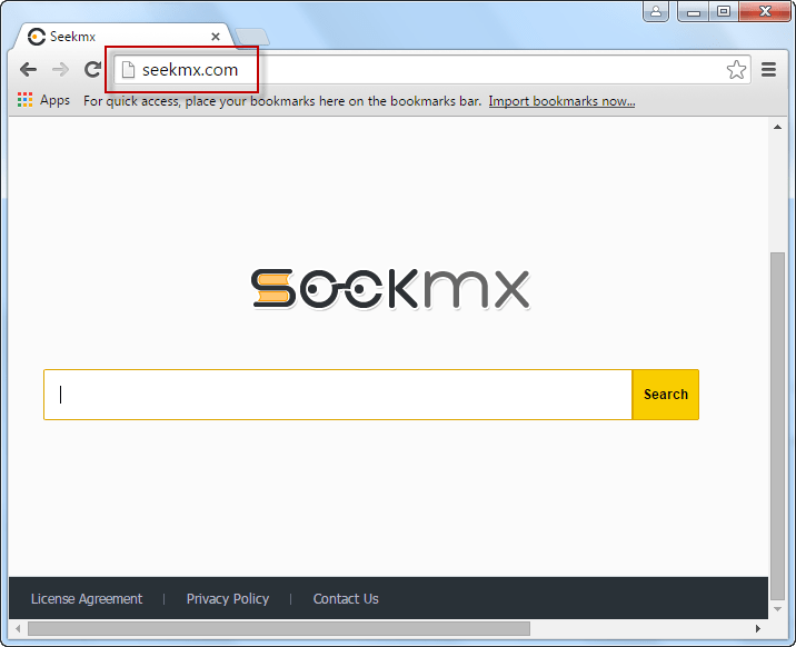 Seekmx.com Removal Guideline