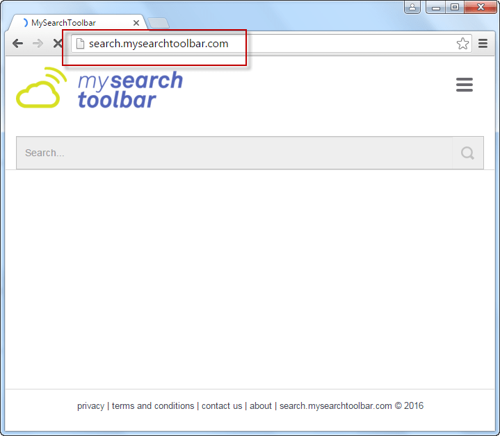 Search.mysearchtoolbar.com Search Bar Screenshot