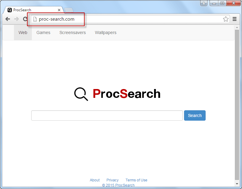 Proc-search.com Removal Guideline