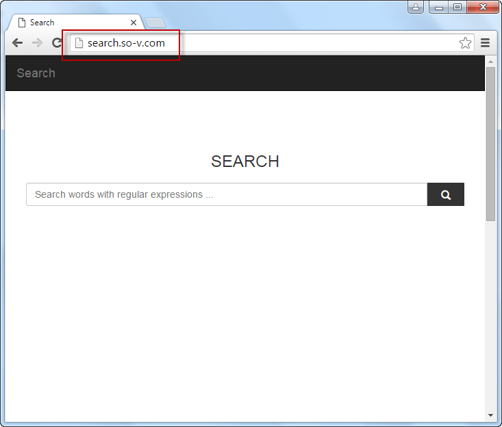Search.so-v.com Search Bar Screenshot