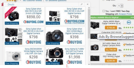 Browsesuggest Ads Screenshot
