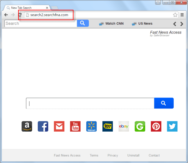 Search2.searchfna.com Search Bar Screenshot