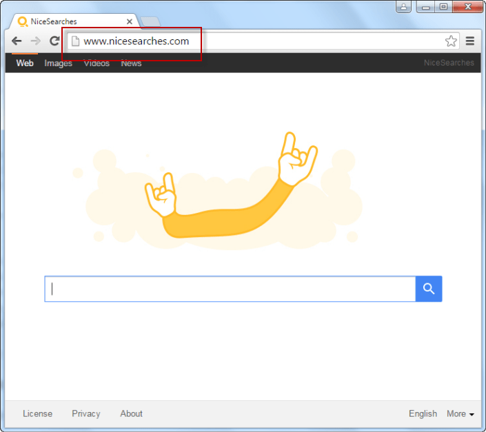 www.nicesearches.com Homepage Removal Guideline