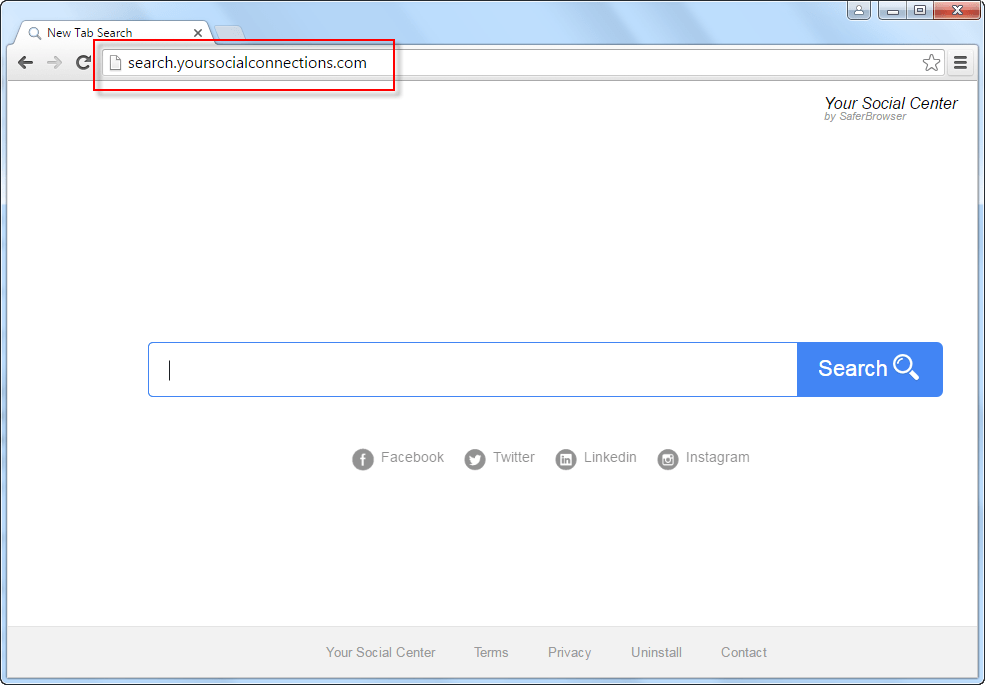 Search.yoursocialconnections.com Search Page