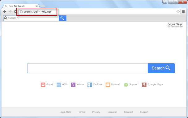Search.login-help.net Search Screenshot