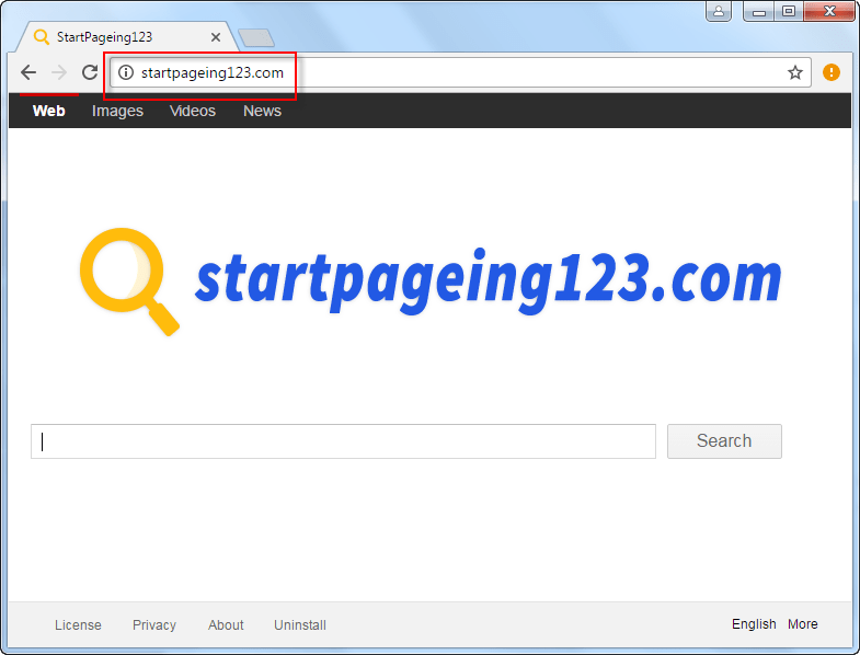 startpageing123-com-search-page