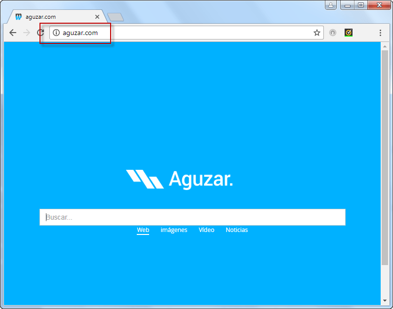 Aguzar.com Search Bar