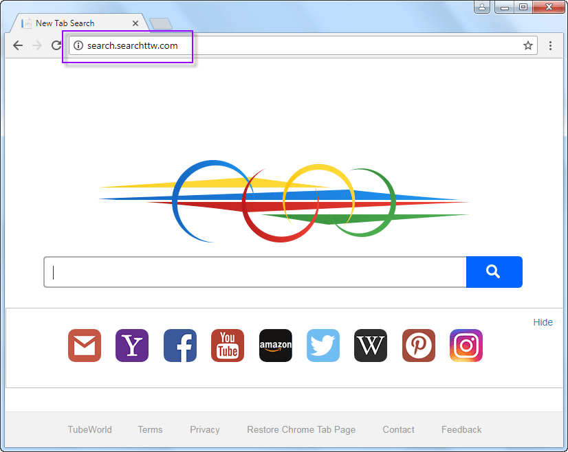 Search.searchttw.com Search Bar