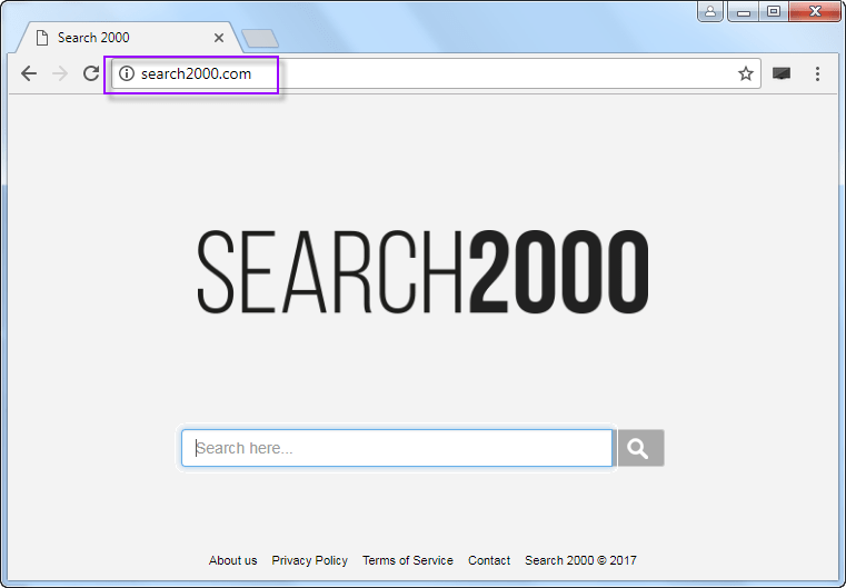 Search2000.com Search Bar