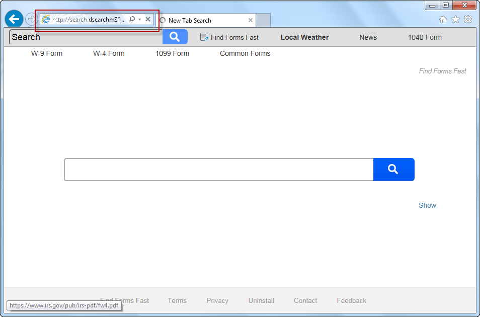 dsearchm3f2.com search bar