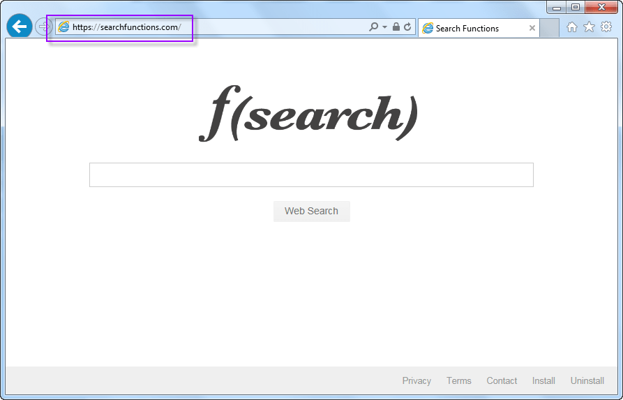 Get rid of SearchFunctions.com search