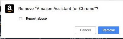 Remove Amazon assistant