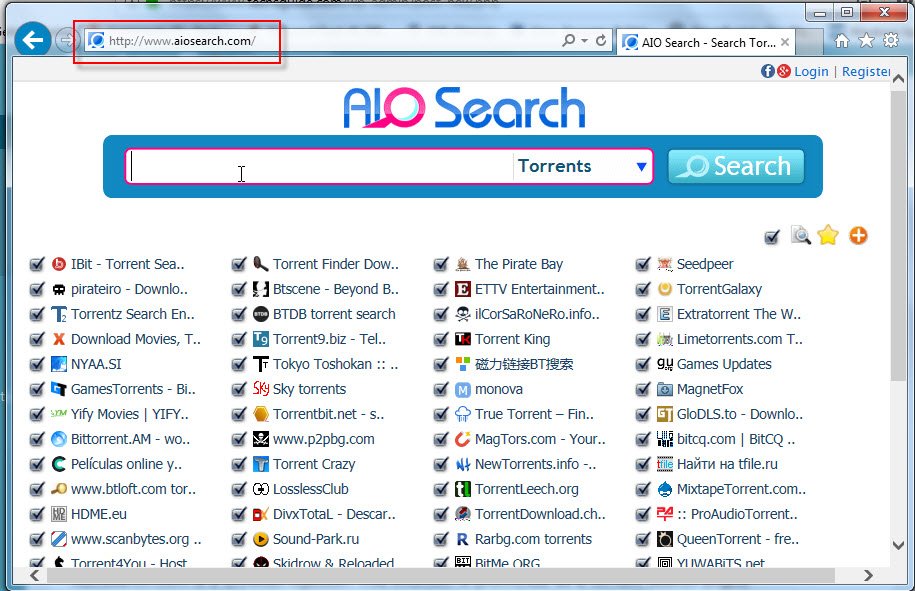 Remove AIOSearch.com Homepage