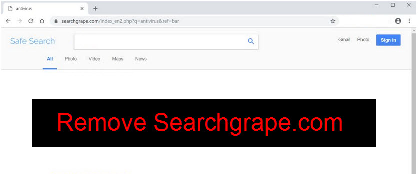 Remove searchgrape.com