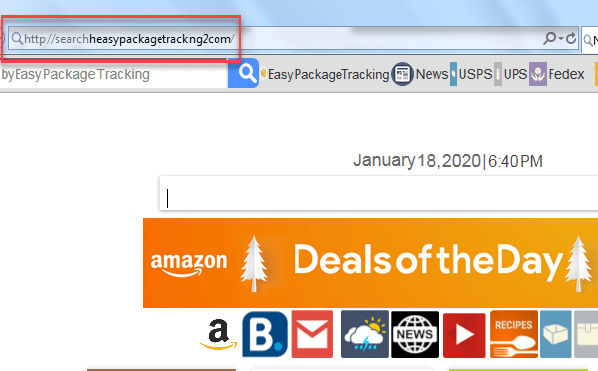search.heasypackagetracking2.com hompage image