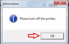 switch off printer
