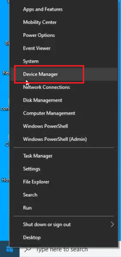 device manager