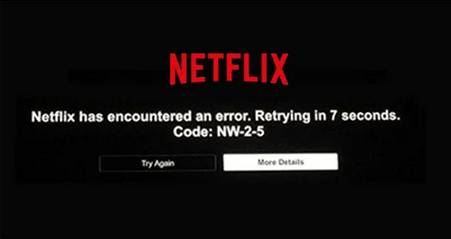 Netflix Error nw-2-5